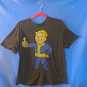 Space Gray Fallout Pip-Boy Bethesda Brand T-Shirt